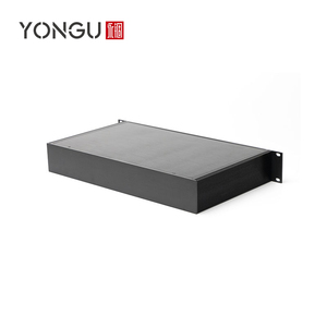 Tùy chỉnh chế tạo bảng mạch tấm kim loại hộp đầy đủ nhôm máy tính công nghiệp Chassis 19 inch 1.5U Rack mount trường hợp máy chủ - Product Image 4