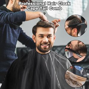Capa de Peluquería con Logotipo Personalizado, Impermeable, Antiestática, Diseño Personalizado de Fábrica, Capa de Barbero para Corte de Cabello, Poliéster - Product Image 3
