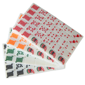 Juego de Mahjong al por Mayor de Alta Calidad, Personalizado, con Fichas de 24 mm en Colores Verde Marfil, <span class=keywords><strong>Cartas</strong></span>, Cubos, Póker, Viaje, <span class=keywords><strong>Rummy</strong></span> - Product Image 1