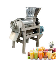 Singal-Stage Fruit Uicer Pers Schroef Juicer Industriële Extractor Machine Oranje Watermeloen Apple Koud Perssap Machine