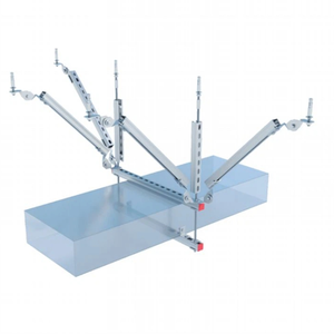 Usine en gros chemin de câbles <span class=keywords><strong>plafond</strong></span> <span class=keywords><strong>Suspension</strong></span> cintre stabilisateur support mural unique pour câble câblage tuyau cintre Support de charge - Product Image 5