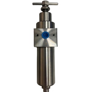Válvula reductora de presión de acero inoxidable serie SFR de 1/2 pulgada, grado sanitario para agua potable a temperatura normal - Product Image 3