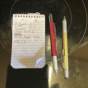 Outil multifonction 6-en-1 : stylo à bille, tournevis, calibre, niveau, règle et stylet capacitif - Product Image 6