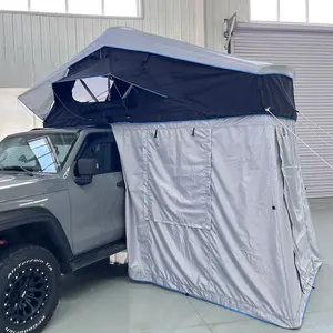 Tente de toit en toile de Camping tout-terrain pour voiture 4x4 Suv 2 personnes