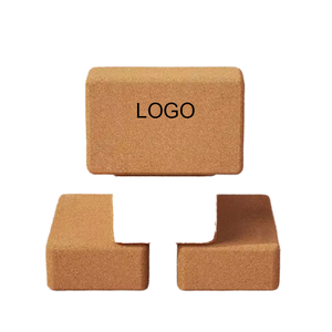 Bloc de yoga professionnel pour femmes adultes, haute densité, antidérapant, écologique, en liège naturel, pour la musculation et les exercices de fitness - Product Image 3