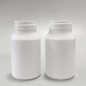 Yüksek kaliteli 100ml beyaz yuvarlak eğimli omuz PET plastik ilaç şişesi ilaç vitamini Tablet ambalaj için - Product Image 3