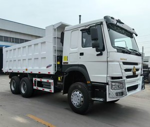 รถบรรทุกมือสอง SinoTruck Howo 375 6*4 375 แรงม้า 371 แรงม้า 10 ล้อ 20 ตัน 30 ตัน แบบมีรั้ว บรรทุกสินค้า เครื่องยนต์ Weichai รถดัมพ์ Howo 375 371 มีสินค้าในสต็อก - Product Image 1
