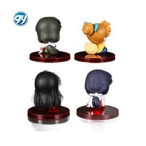 4Pcs Q Version Assis <span class=keywords><strong>Inuyasha</strong></span> Figure Anime Cartoon Sesshomaru <span class=keywords><strong>Kikyo</strong></span> Kagome Higurashi Shippo Doll Statue - Product Image 5