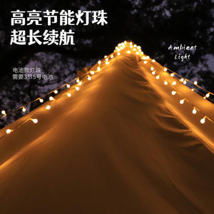 Guirnalda de Luces LED para Exteriores, Bombillas Redondas Cálidas para Decoración de Carpas y Fiestas, Fabricadas en Zhejiang, 2 Años de Garantía - Product Image 3