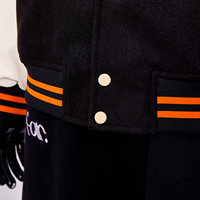 Veste en broderie personnalisée pour homme, dernier design, lettre, veste hip-hop, veste streetwear pour homme