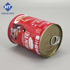 Alta Calidad 7113 #   <span class=keywords><strong>Lata</strong></span> de Metal Vacía para Alimentos, <span class=keywords><strong>sin</strong></span> Impresión, con Tapa Fácil de Abrir para Envasado de Alimentos - Product Image 5