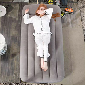 Colchón de aire exterior portátil simple y grande, almohadilla inflable plegable individual de tamaño King para parque de hospital en casa - Product Image 1