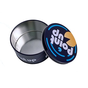 Tin Can Box Packaging Gift Metal OEM Customized Design with Printing Factory Manufacture Game Cards box