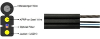 Cable de Fibra Óptica Multimodo FASO Dual Core SM G657A2, 6/24 Pares, 3km, para Exteriores, FTTH, Autoportante, con Relleno de Gel y Bloqueo de Agua