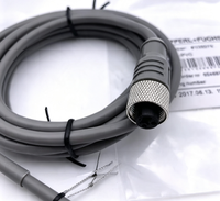 كابل توصيل أصلي من نوع Pe+Fu طراز V1-G-2M-PVC/V31-GM-2M/V1-W-N-5M-PUR/V1-W-N-10M-PUR