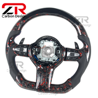 Volant sport en carbone forgé LED RPM pour BMW F10 F20 F30 E90 F21 F22 E46 F82 F90 E90 E60 E92