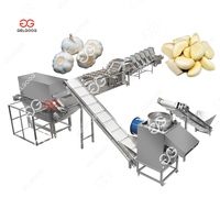 Machine de pelage d'ail entièrement automatique et efficace Gelgoog, ligne de production de pelage d'ail