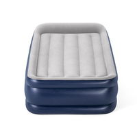 Matelas Gonflable Intérieur Floqué en PVC Bestway 67628 Durable 1,91m x 97cm x 46cm Portable pour École, Hôpital, Chambre et Maison
