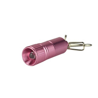 Mini lampe torche LED pratique en alliage d'aluminium, lampe porte-clés, pile AA, IP65, couleur personnalisée, télécommande, logo créatif