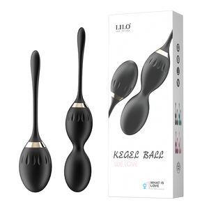 <span class=keywords><strong>Bolas</strong></span> de Kegel para Fortalecimiento Vaginal - <span class=keywords><strong>Bolas</strong></span> Ben Wa de Doble Peso, Entrenador de Músculos Pélvicos, Silicona Segura para el Cuerpo, Recuperación Posparto, Paquete Económico - Product Image 5