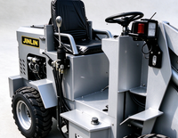 Mini-Lader Raupendumper 500 kg Kompakter Materialtransporter mit 100 L Schaufel