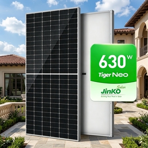 Panneaux solaires monocristallins Jinko Tiger <span class=keywords><strong>Neo</strong></span> N-type 430W 480W 500W 550W 580W 585W 600W 630W, stock disponible en entrepôt européen - Product Image 1