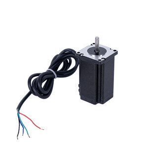 Venta al por mayor de fábrica: Motor paso a paso de alta precisión de 24 voltios con eje plano, 1.8 grados, 3.3N.m para robótica, motor híbrido 60D8414-13 60 - Product Image 5