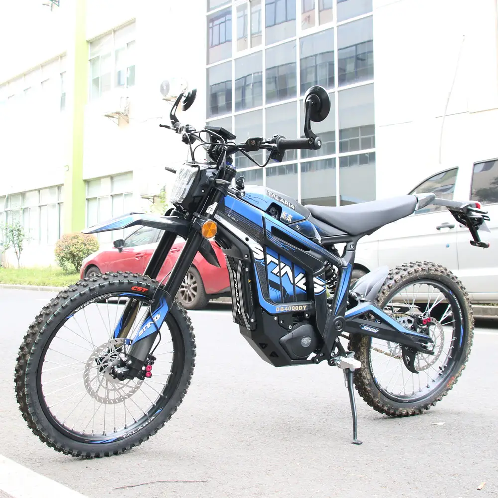 전기 오토바이 8000W Talaria Sting R Mx4 전기 먼지 자전거 60V 45Ah 센터 모터 먼지 Ebike 85 KM/H 오프로드 오토바이