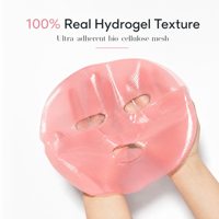 Masque en tissu au collagène de fraise OEM ODM, multi-saveurs (Fraise / Océan / Cerise), hydratant et raffermissant pour le soin du visage