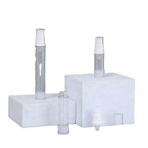 Summer Arrival 10ml Twist up Airless Pump Bottle Double Wall Round Vacuum for Cosmetic Liquid - Product Image 2