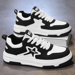 Baskets pour hommes 2025 – Nouvelle collection automne – Chaussures décontractées rehaussantes à talon bas et semelle en caoutchouc pour le loisir - Product Image 1