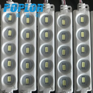 โมดูลไฟ LED Poplor 5730 5 ดวง ไฟ DC 12V กันน้ำ สีแดง สำหรับป้ายโฆษณา - Product Image 3