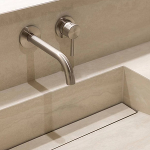 Mobile <span class=keywords><strong>da</strong></span> <span class=keywords><strong>Bagno</strong></span> Sospeso Personalizzabile in Pietra Sinterizzata con Lavabo Integrato Senza Giunzioni in Solid Surface - Product Image 2