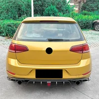 Pour Golf 7.5 Pour Modèle Standard 2017-2019 Diffuseur de Pare-chocs Arrière Protection de Carrosserie Extérieure Accessoires