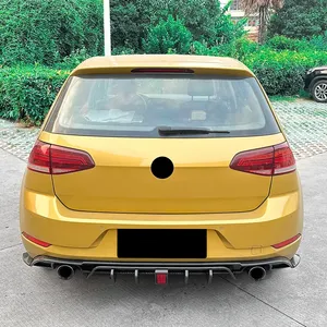Pour Golf 7.5 Pour Modèle Standard 2017-2019 Diffuseur de Pare-chocs Arrière Protection de Carrosserie Extérieure Accessoires - Product Image 4