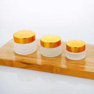 Wholesale Multi-style <b>Glass</b> Cream Bottle Thick Material Design Simple Cosmetic sealed <b>Packaging</b> <b>Glass</b> Jar - Product Image 4