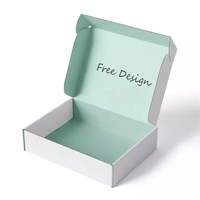 Boîtes d'emballage cadeau en carton ondulé kraft sur mesure pour chaussures et vêtements, écologiques, biodégradables, recyclables, faible MOQ, gaufrées