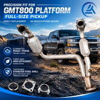 Convertisseur catalytique compatible avec Chevrolet Silverado Sierra 1500 de 1999 à 2006