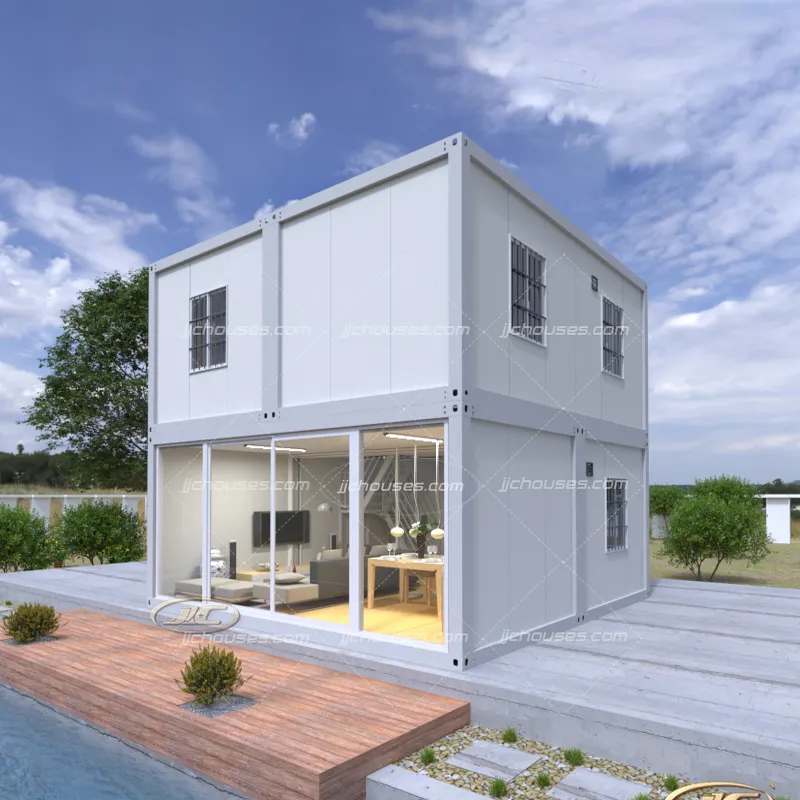 Modulaire Open Side Tiny Huizen Plan Puerto Rico Container Huis, Prefab Huis Prijzen, ontwerp Luxe Container Huis Prefab