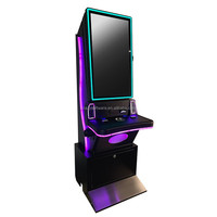 Mesin Game Skill Video Kabinet Logam Monitor Layar Sentuh Vertikal 32 inci Material Baru 2025