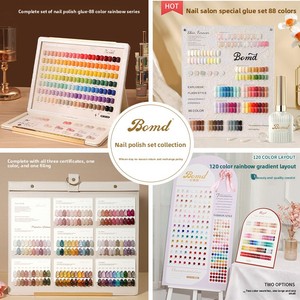 Set de Esmalte de Uñas en Gel HEMA Free Ecológico e Impermeable, 120 Colores, Venta al Por Mayor, Logotipo Personalizado, Efecto Ojo de Gato, Cromo, 15ml, para Salón de Belleza - Product Image 1