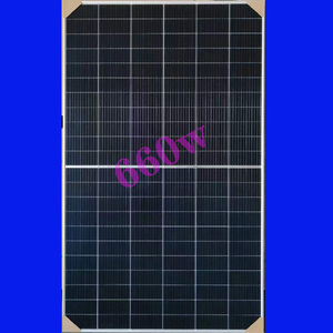Panneaux solaires bifaciaux en silicium monocristallin IBC à double vitrage 660W-700W, efficacité de 23%, garantie de 25 ans pour la production d'énergie - Product Image 1