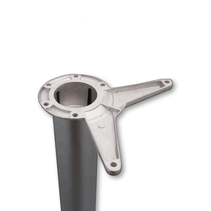 Perna de mesa de ferro ajustável/perna de móveis de ferro - Product Image 5