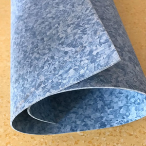 Revêtement <span class=keywords><strong>de</strong></span> sol industriel en vinyle PVC à dos en maille bleue, rouleau <span class=keywords><strong>de</strong></span> <span class=keywords><strong>moquette</strong></span> plastique pour écoles et espaces commerciaux, <span class=keywords><strong>prix</strong></span> usine - Product Image 1