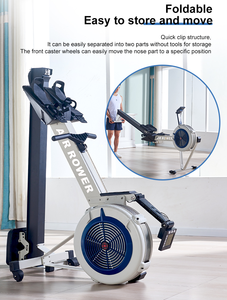 Rameur à résistance à l'air commercial, machine de rame à résistance au vent pour salle de sport <span class=keywords><strong>CrossFit</strong></span>, équipement de fitness directement de l'usine, OEM ODM personnalisable - Product Image 4