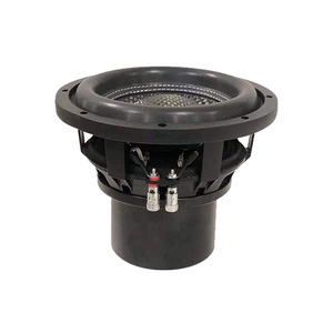 Haut-parleur de subwoofer de 8 pouces, aimant en néodyme, fibre de carbone, 2 ohms, mono, audio de voiture - Product Image 2
