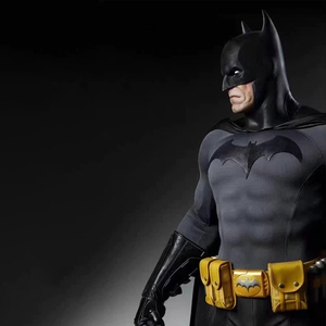 Estatua de personaje de <span class=keywords><strong>DC</strong></span> Comics de alta calidad 1:1 superhéroe fibra de vidrio tamaño real Bat-Man escultura grandes artesanías de resina - Product Image 4