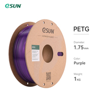 Pour ESUN PETG 1KG Filament d'imprimante 3D 1.75mm autres tiges en plastique PLA TPU