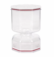 Pot de Fermentation Hermétique pour la Maison avec Verre de Qualité Alimentaire et Joint en Silicone - Idéal pour la Préparation du Kimchi, du Chou Ferme et du Yaourt