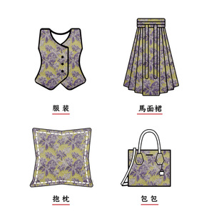 Tissu Jacquard Brocart Floral 100% Polyester <span class=keywords><strong>Vente</strong></span> Chaude Direct Usine Matière Personnalisée en <span class=keywords><strong>Gros</strong></span> pour Robe - Product Image 6